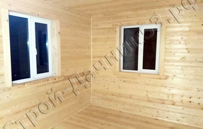 4 Каркасно-щитовой дом К-37 8×8, 112 м², Московская область, Чеховский район, Деревня Чепелёво (4)